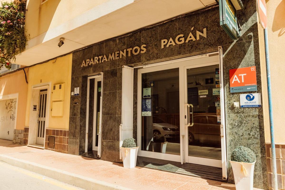 Apartamentos Pagán Santiago De La Ribera Bagian luar foto